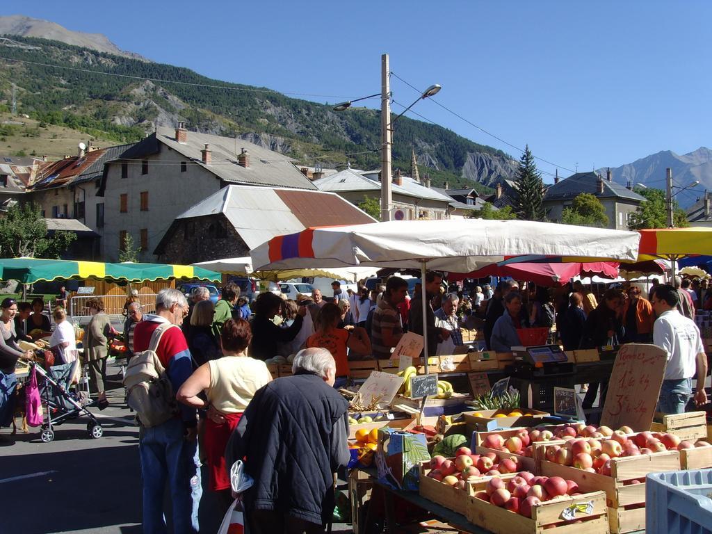 Studio Barcelonnette Ubaye, Provence Enchastrayes المظهر الخارجي الصورة