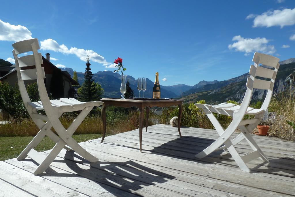 Studio Barcelonnette Ubaye, Provence Enchastrayes المظهر الخارجي الصورة